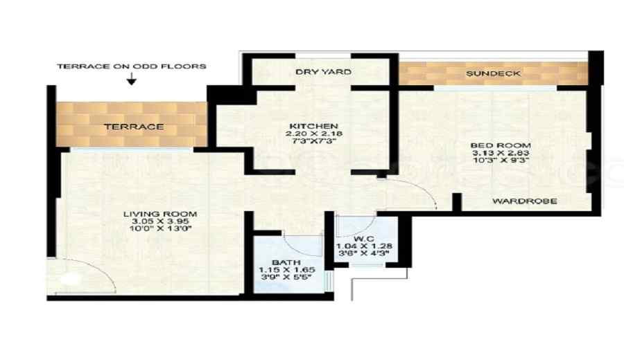 Raunak Codename Just Say Ya Floor Plan
