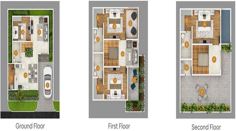 Konig Orange County Floor Plan