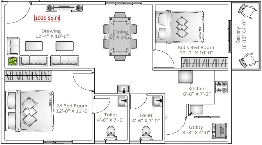 Sanjeevini Srushti Floor Plan