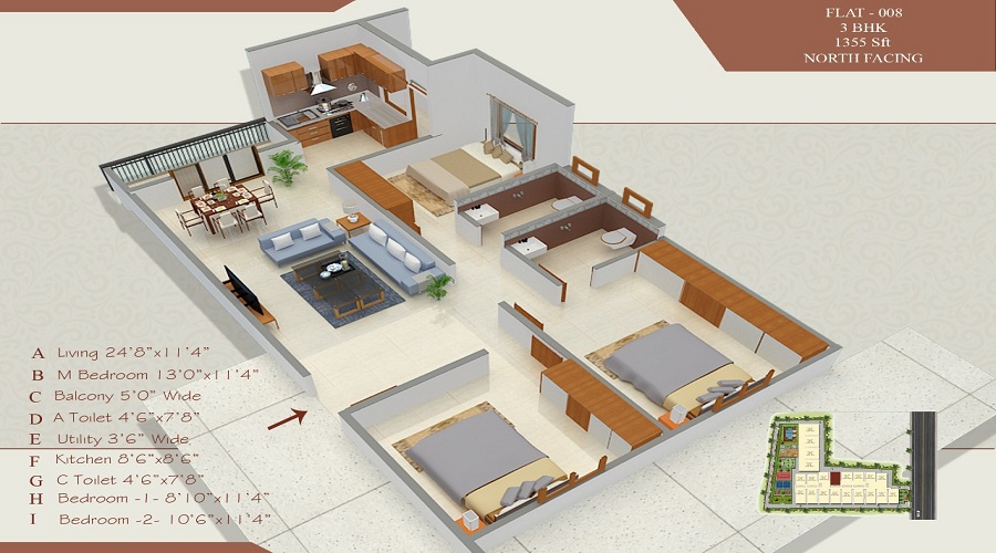 BMR Bhoomika Elites Floor Plan