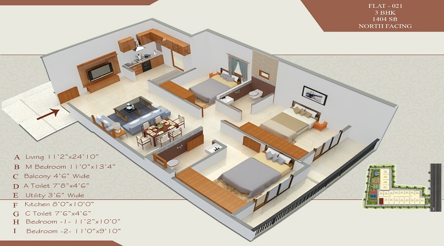 BMR Bhoomika Elites Floor Plan