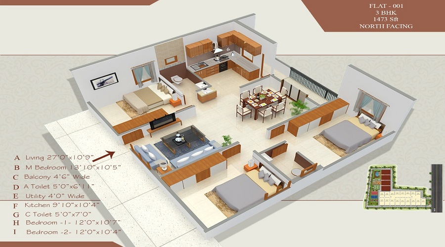 BMR Bhoomika Elites Floor Plan