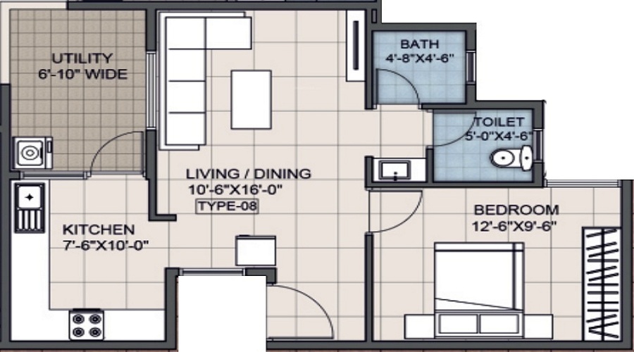 Right Grishma Floor Plan