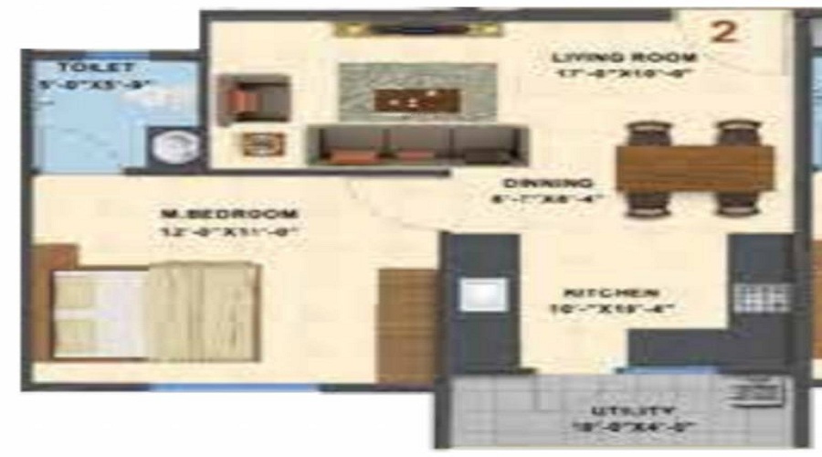 Saiven Silver Oaks Floor Plan