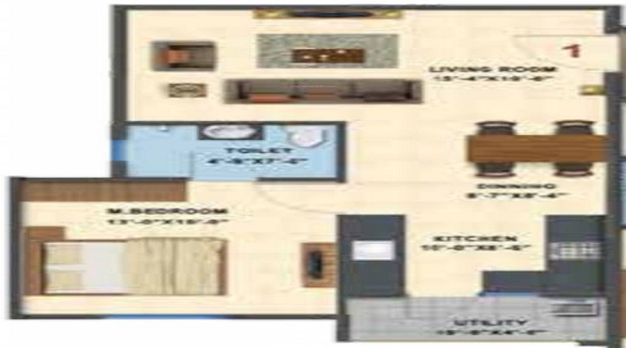 Saiven Silver Oaks Floor Plan