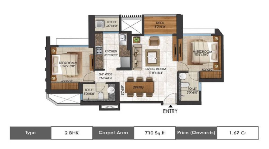 Lodha Codename Limited Edition Floor Plan