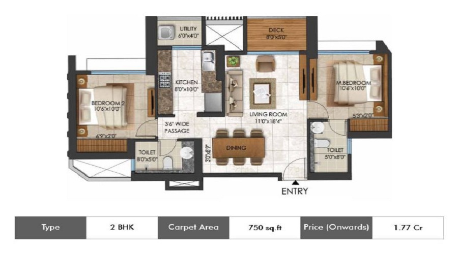 Lodha Codename Limited Edition Floor Plan