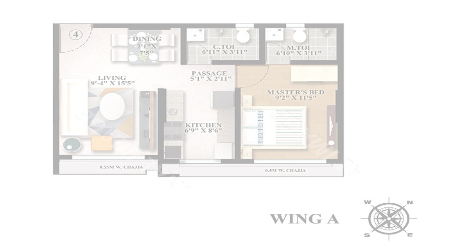 Codename Shubhaarambh Floor Plan