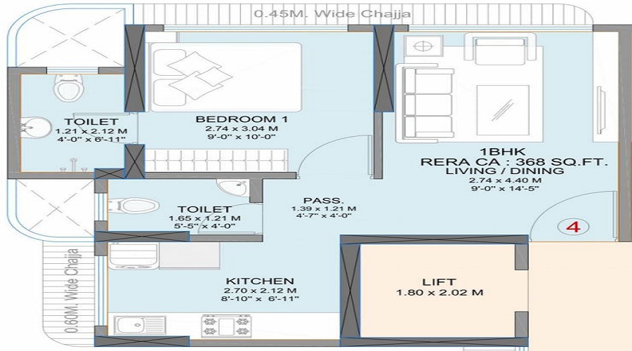 Shraddha Prominent Floor Plan