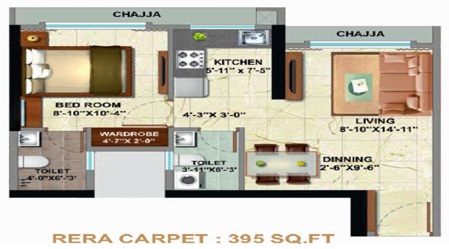 Sethia Pride Wing A Floor Plan