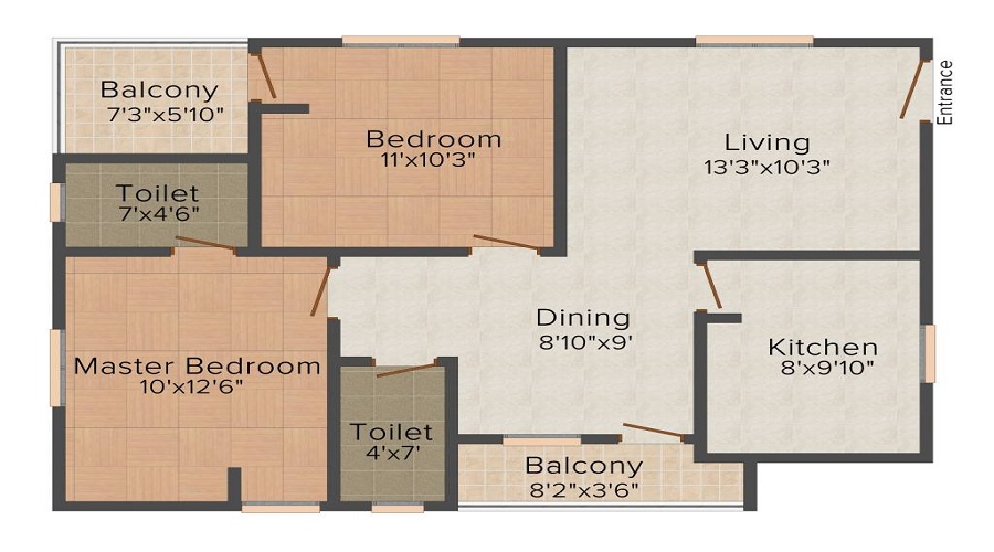 TMR Tulips Floor Plan