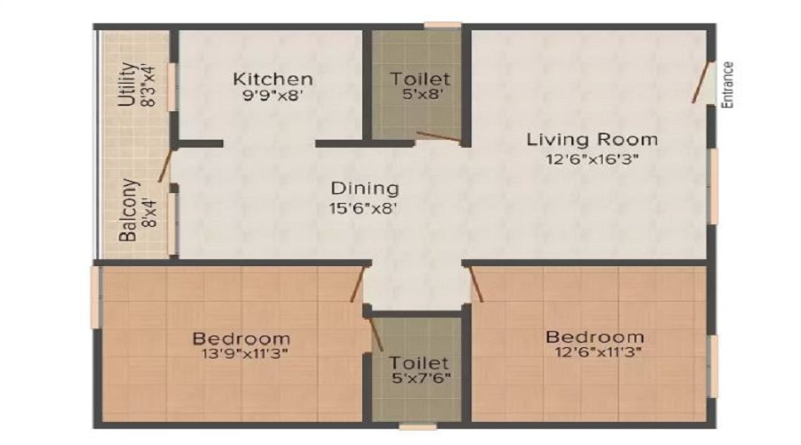 Veracious Karthik Enclave Floor Plan