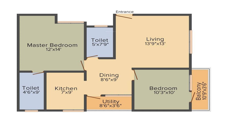 Soham Silver Spring Floor Plan