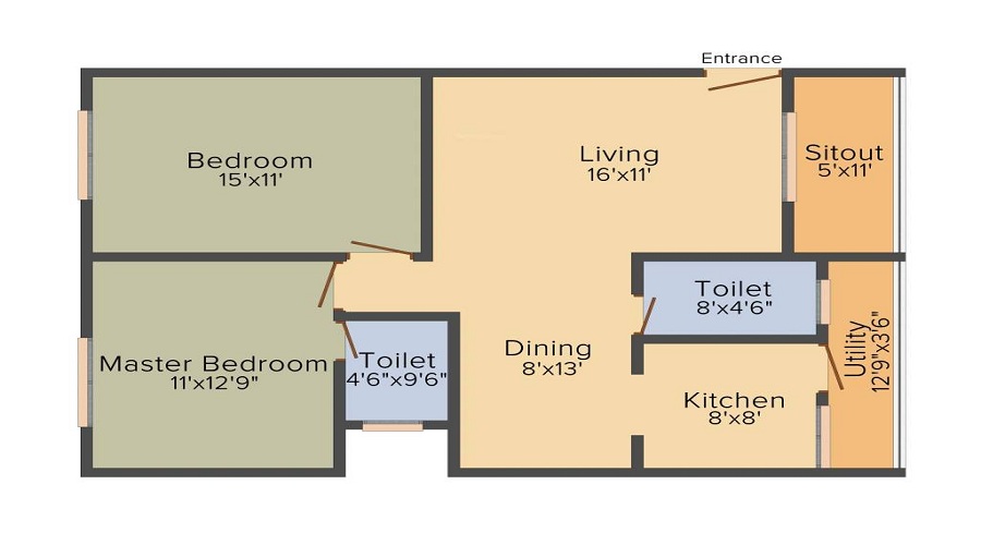 Soham Silver Spring Floor Plan