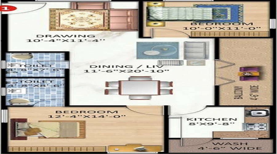 Pragati Plaza Floor Plan