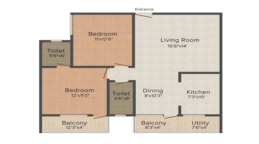 5 Elements Pranavi Pride Floor Plan