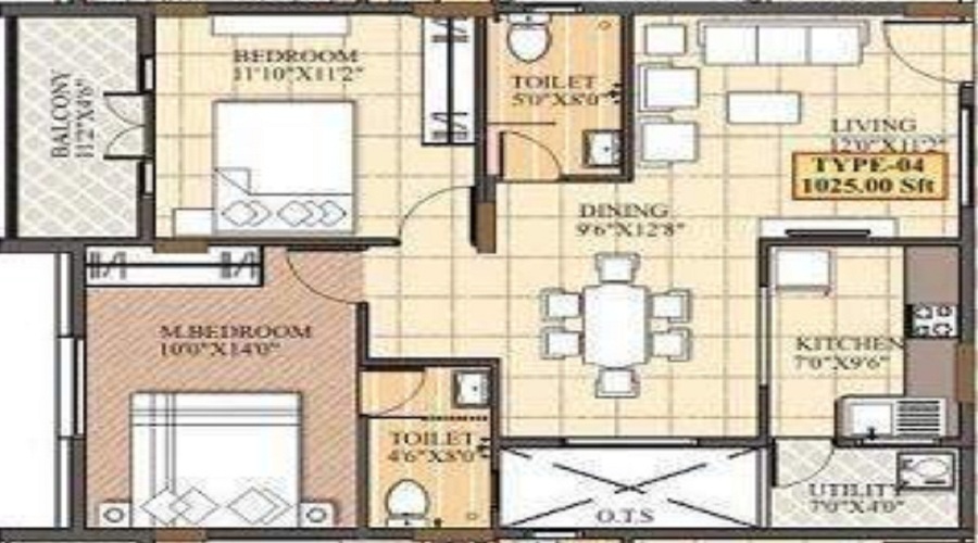 Shirdi Sai Iris Floor Plan