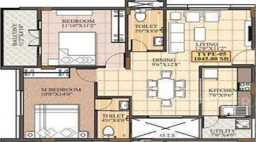 Shirdi Sai Iris Floor Plan