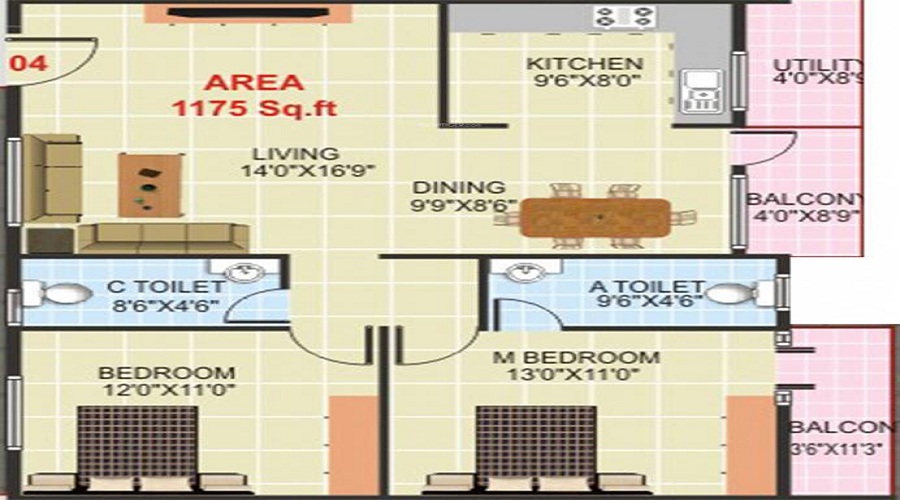 SV Lakeview Floor Plan