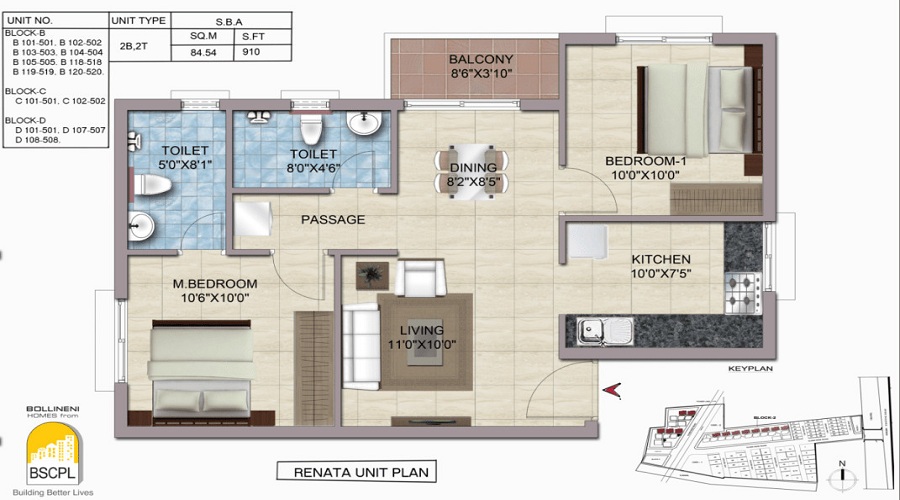 BSCPL Renata Floor Plan