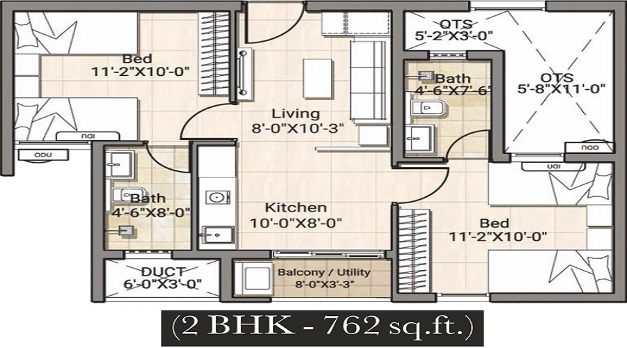 DRA Truliv Navalur Floor Plan