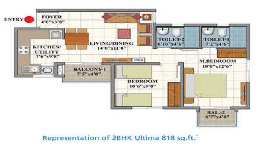 Shriram Codename Mangalam Floor Plan