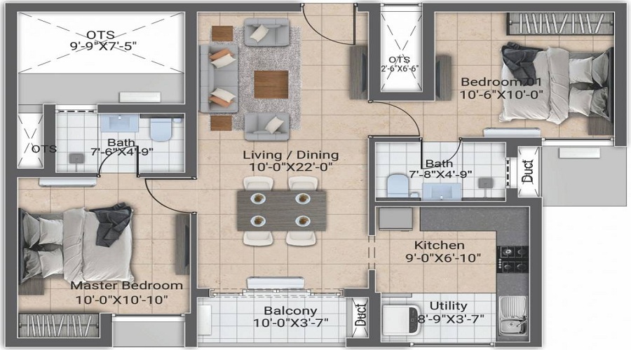 DRA Harmony Floor Plan