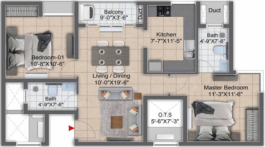 DRA Harmony Floor Plan