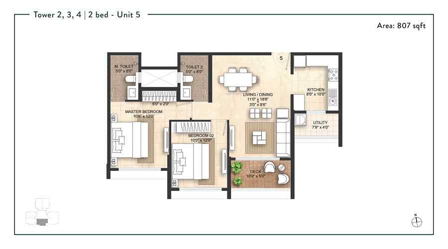 Lodha Giardino Floor Plan