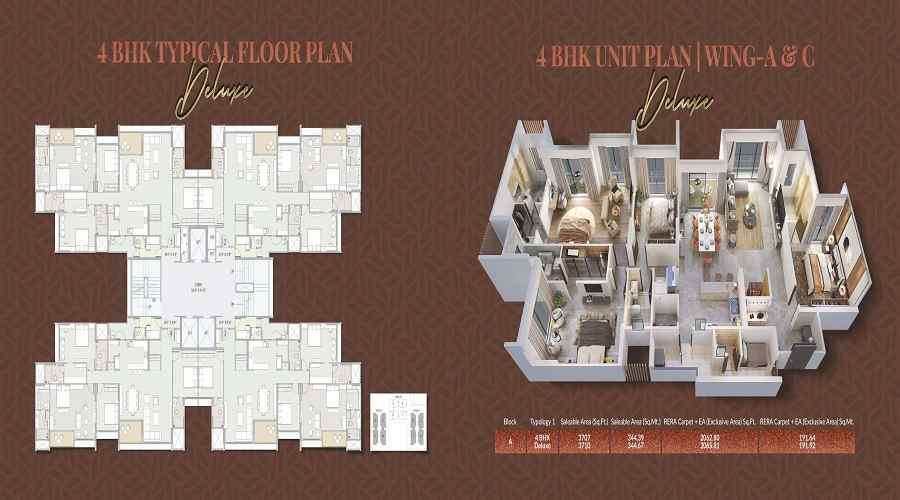 Adani Ambrosia Floor Plan