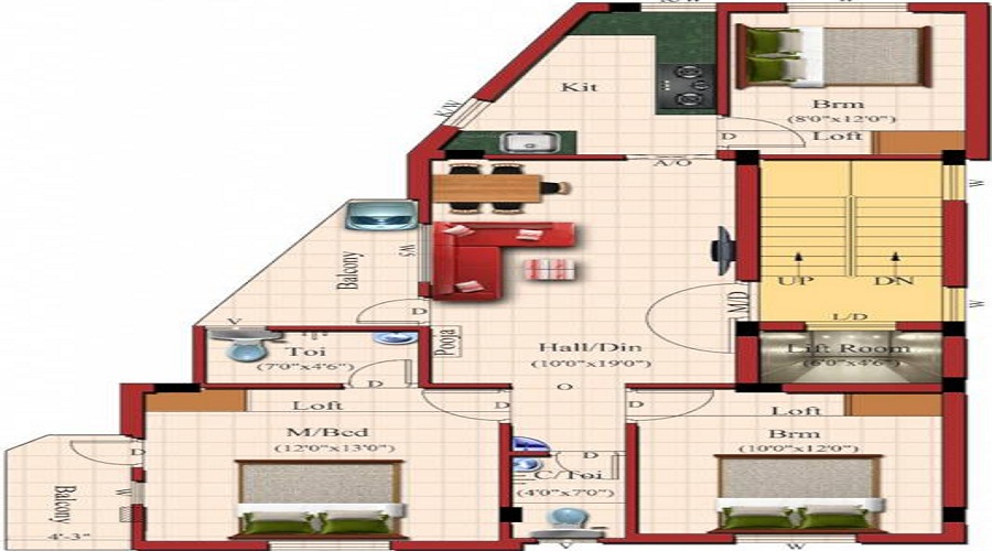 AVR Imperia Floor Plan