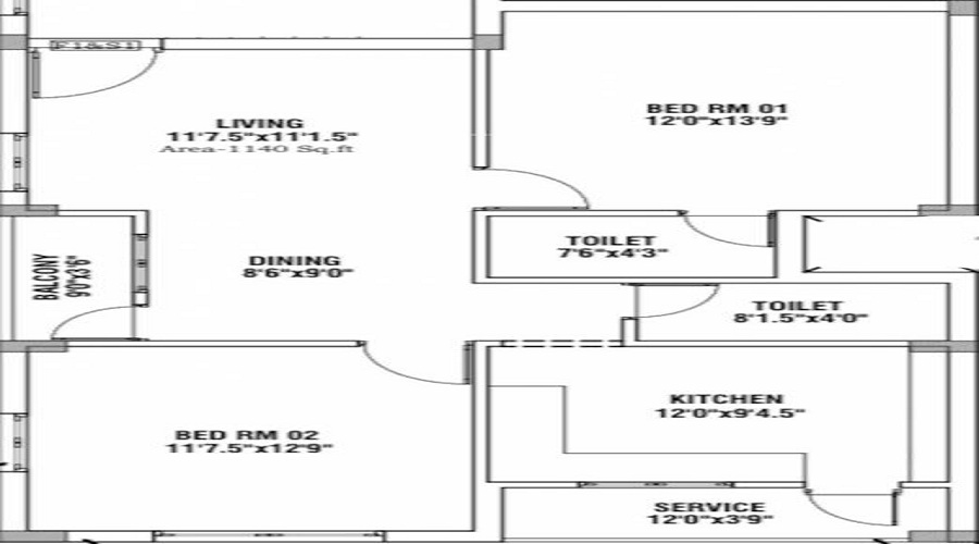 Arjun Sri Vinayaga Floor Plan