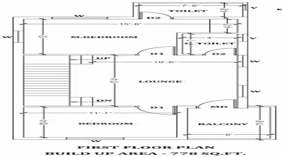 AJM Villa Floor Plan
