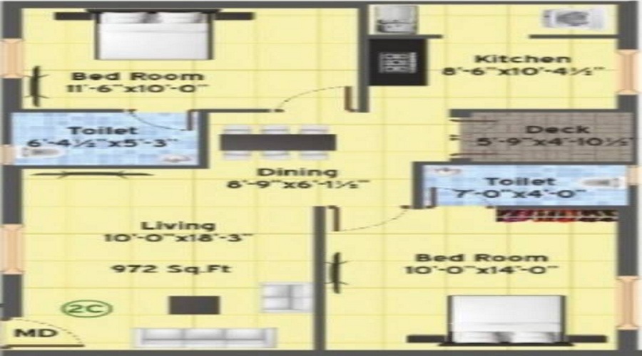 Vesta Rajsathya Floor Plan