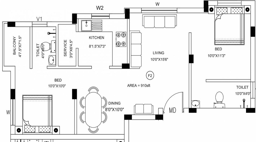 Kenaan Grace Floor Plan