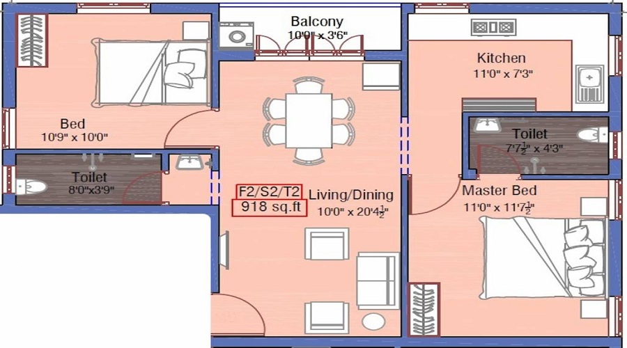 Anu Sri Karunya Pooritham Floor Plan