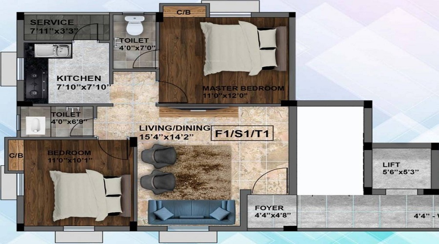 Sri Ayyan Royal Floor Plan