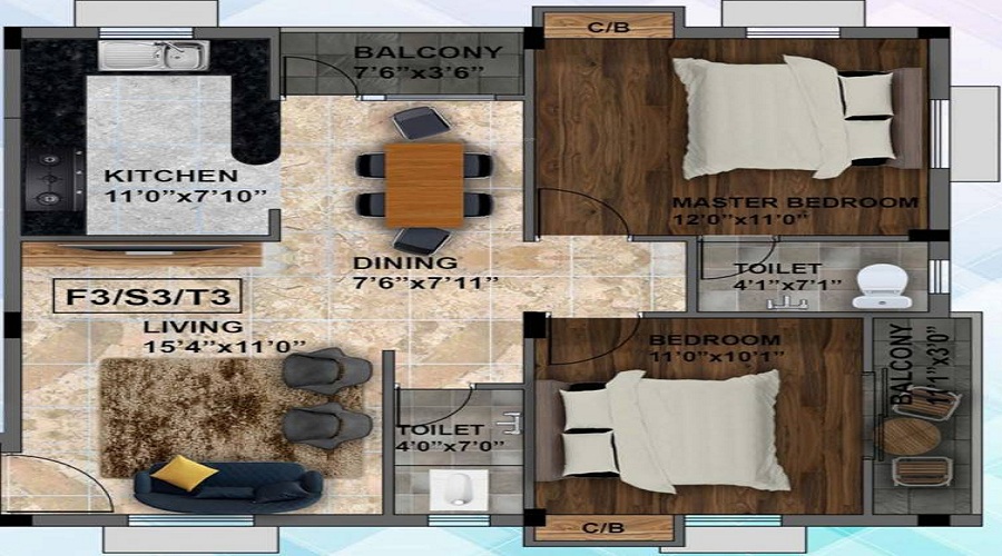 Sri Ayyan Royal Floor Plan