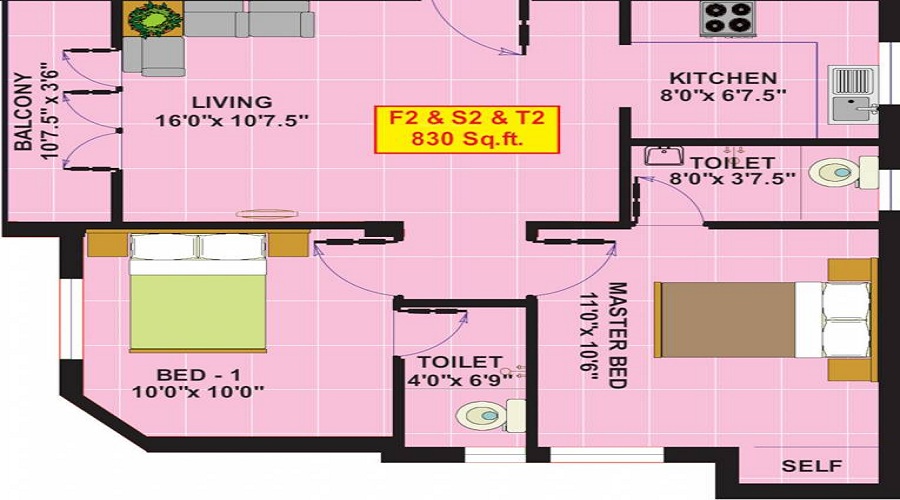 Eeshani Harini Floor Plan