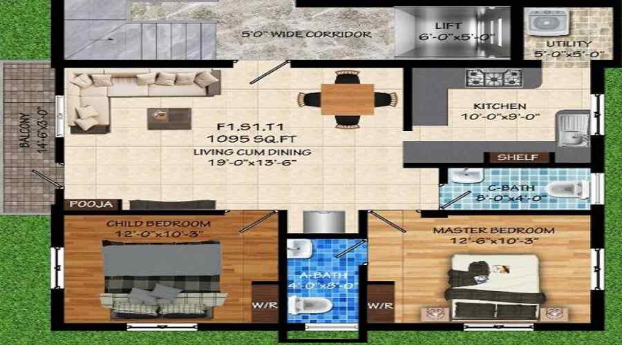 Vasiyam Serene Floor Plan