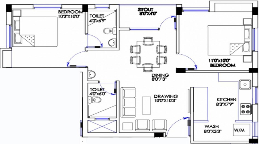 Logesh Sivaposanam Castle Floor Plan