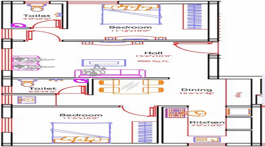Blueprint Beeline Floor Plan