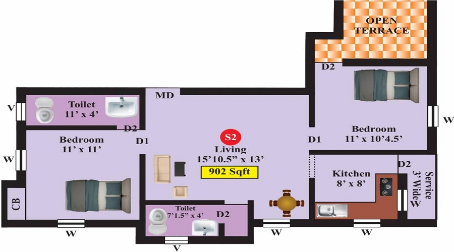 Live Aadhana Floor Plan