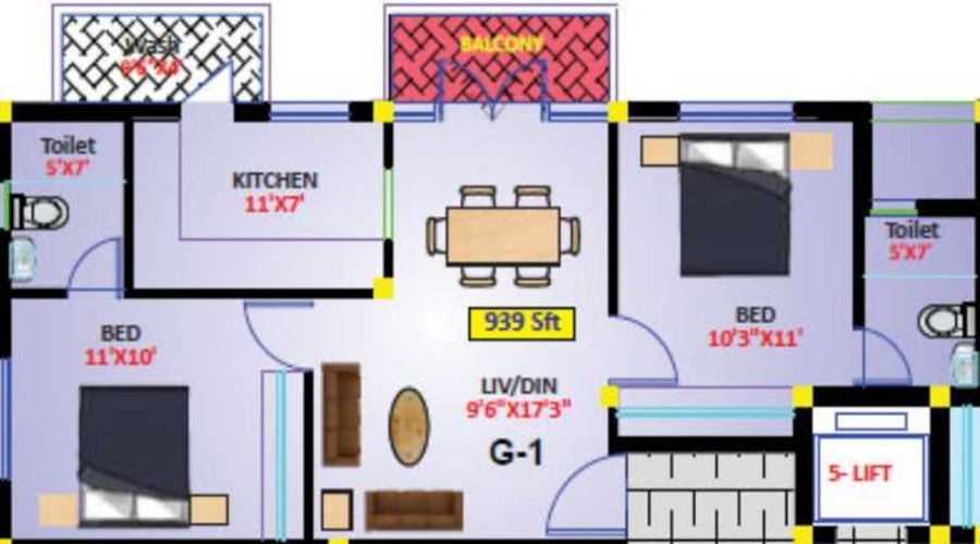 Srinathji Shangrila Floor Plan