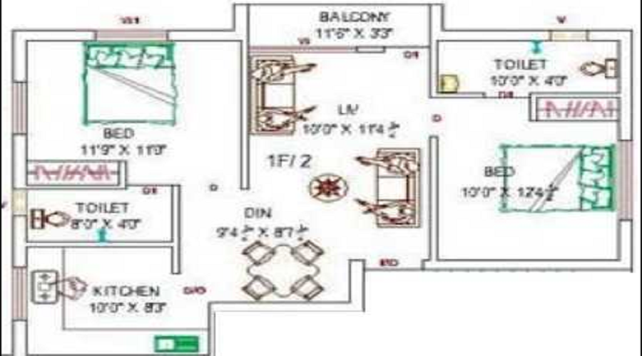 Sri Sabari Garden Floor Plan