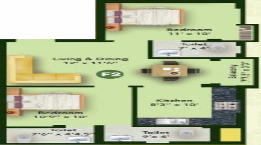 MS MM Thulir Floor Plan