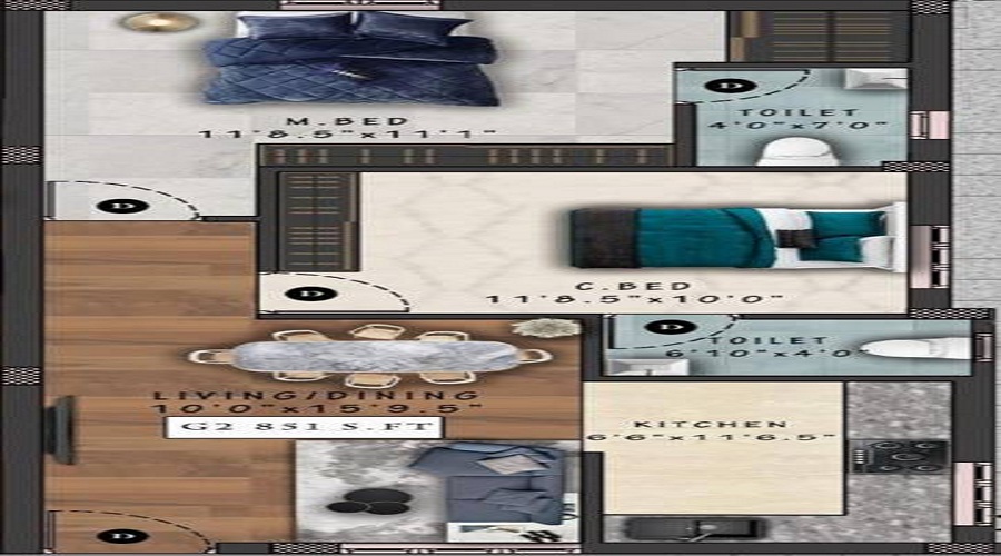 Viva Vriksha Floor Plan