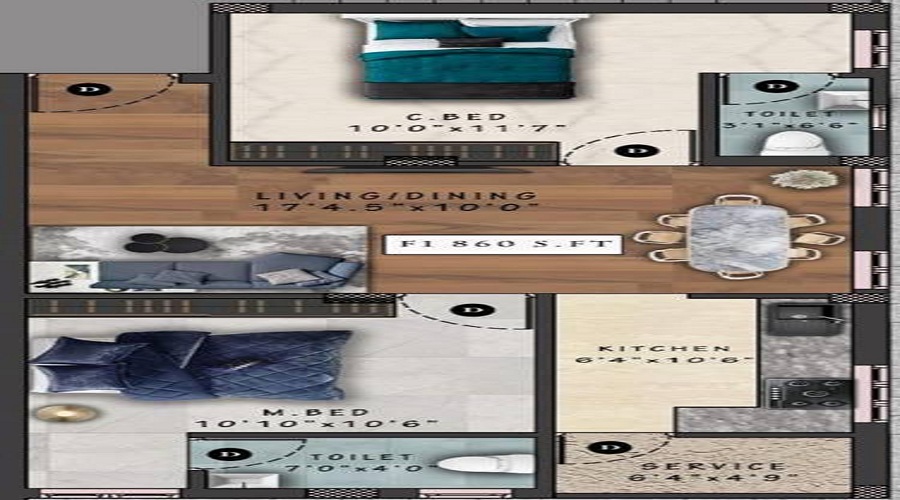 Viva Vriksha Floor Plan