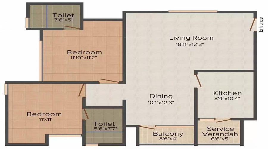Sreerosh Anthea Floor Plan
