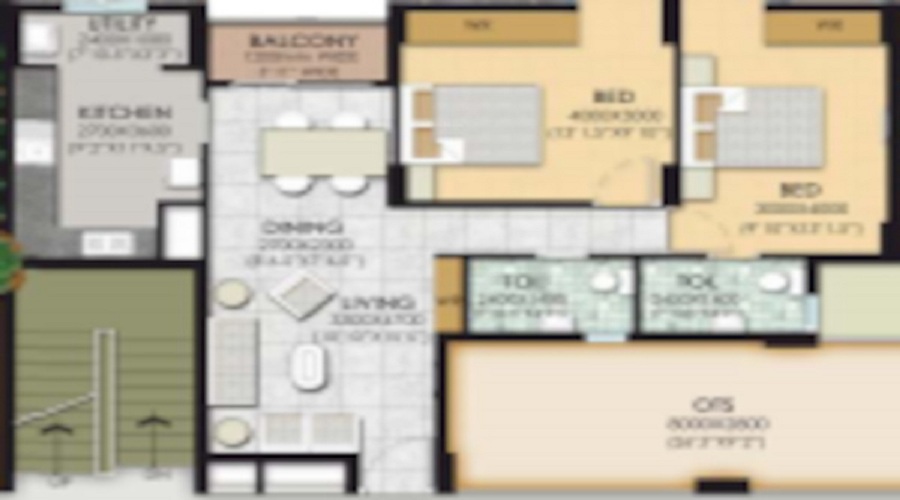 Ruby Royal Tower Floor Plan